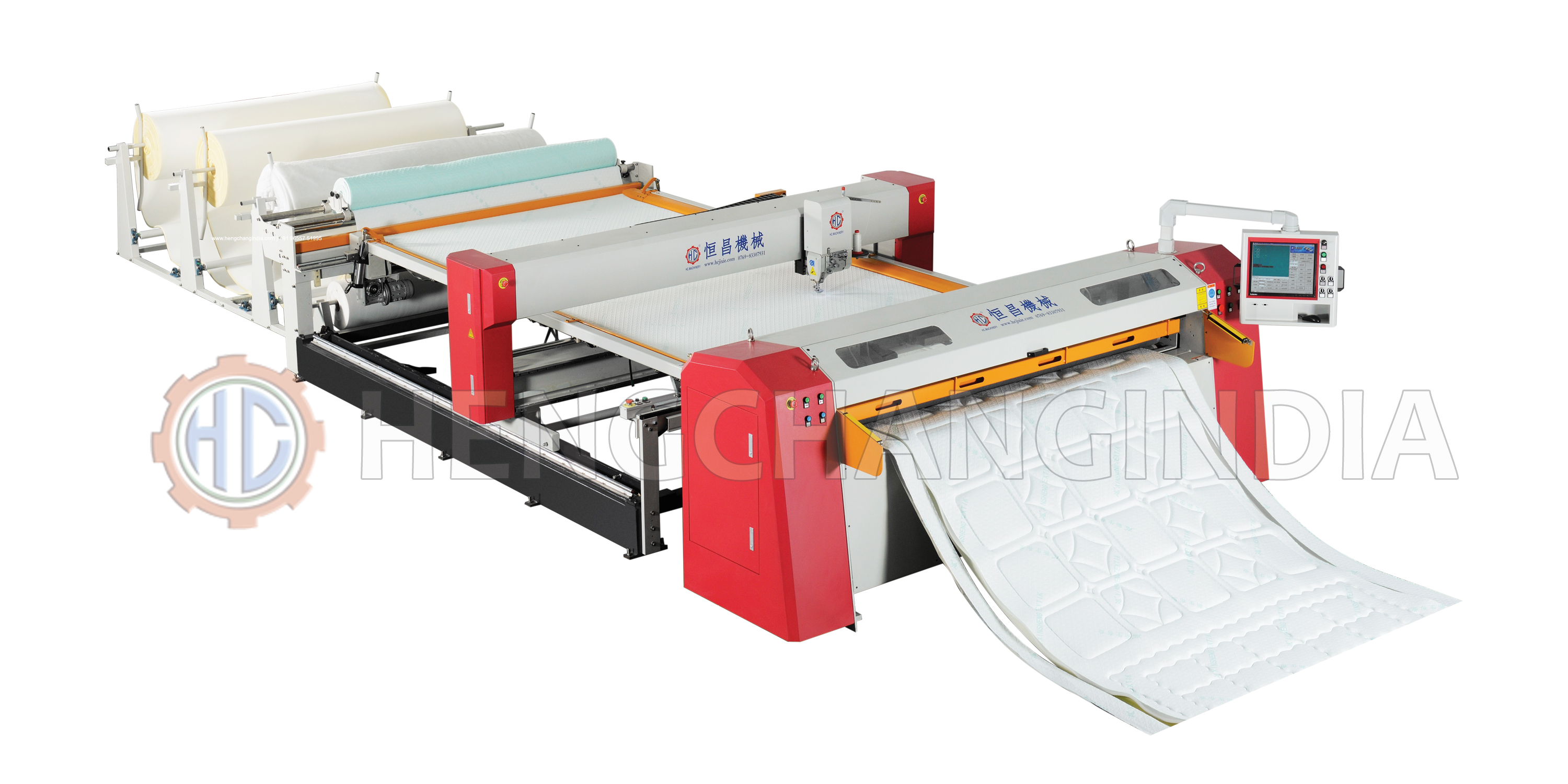 Single needle lock stitch quilting machine hc s3000